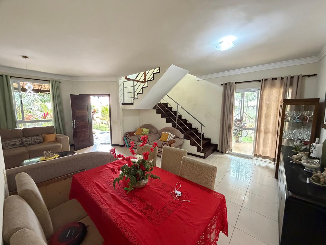 Sala de jantar e estar
