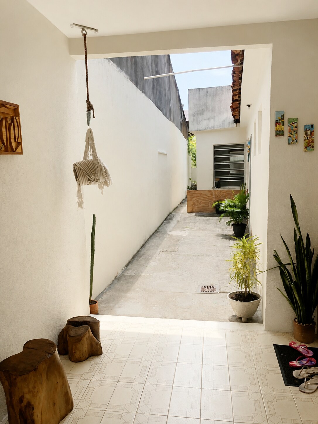 Entrada lateral